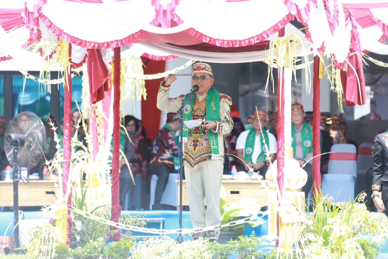 Gubernur Pimpin Upacara Peringatan Hari Jadi ke-23 Barito Timur