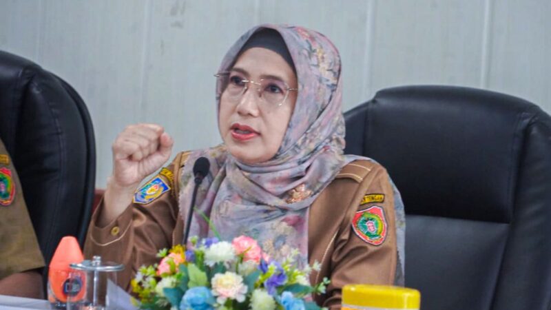 Asisten Adum Sunarti Hadiri Rakor Penertiban Aset Barang Milik Daerah