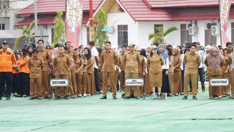 Pemkab Mura Gelar Apel Gabungan