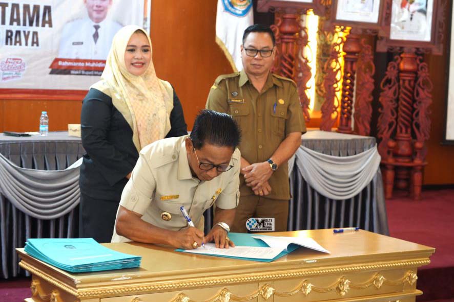 Bupati Mura Pimpin Acara Serah Terima Jabatan Pejabat Pimpinan Tinggi Pratama