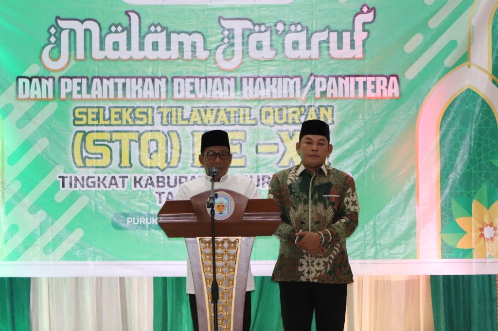 Malam Ta’aruf Sambut Pelaksanaan STQ Tingkat Kabupaten Murung Raya