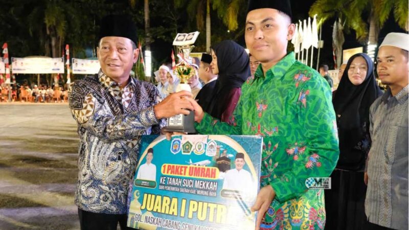 Penutupan STQ Ke-XII Tingkat Kabupaten Murung Raya