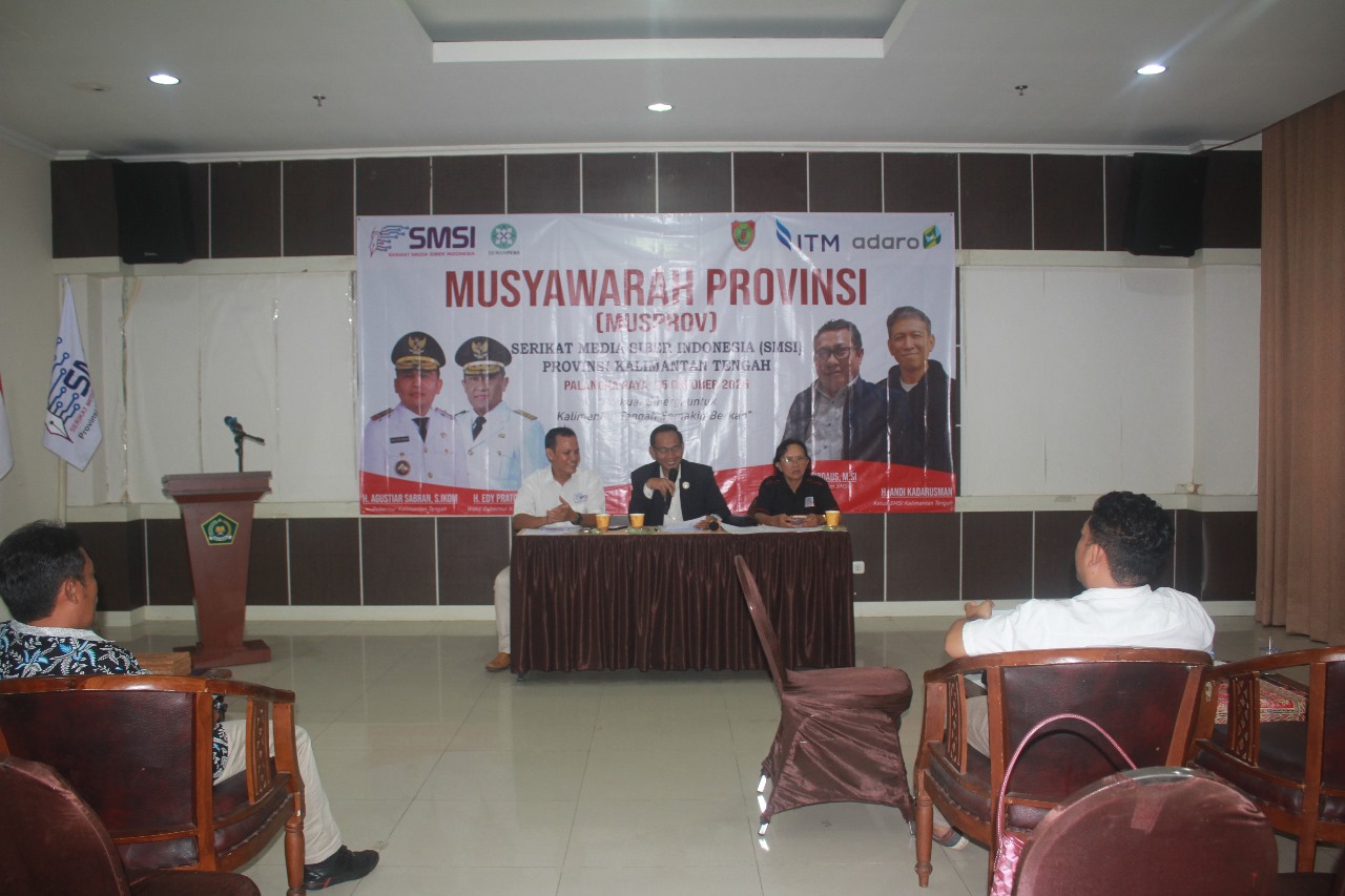 SMSI Kalteng Susun Kepengurusan Baru, Firdaus: Bangun Sinergi dengan Sesama Organisasi Pers