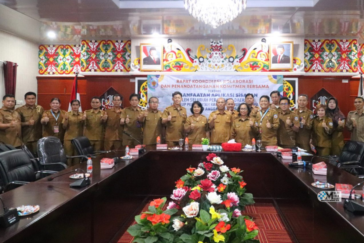 Pemkab Mura Gelar Rakor Pemanfaatan Aplikasi SiSAPAN
