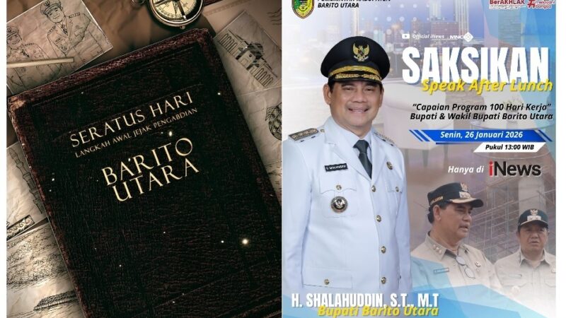 Bukan Sekadar Pamer Capaian, Bupati Barito Utara Jadikan Refleksi 100 Hari Sebagai Standar Transparansi Baru