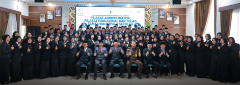 Bupati H Bahrul Ilmi Kembali Melantik Dua Pejabat Eselon III, Satu Pebajat Fungsional dan 53 Kepala Sekolah