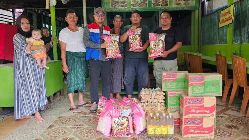 Pertamina Bantu Warga Terdampak Banjir di Desa Pesayangan