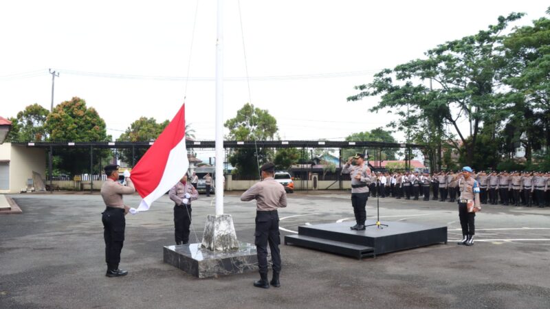 Polres Tanah Laut Gelar Upacara Hari Kesadaran Nasional