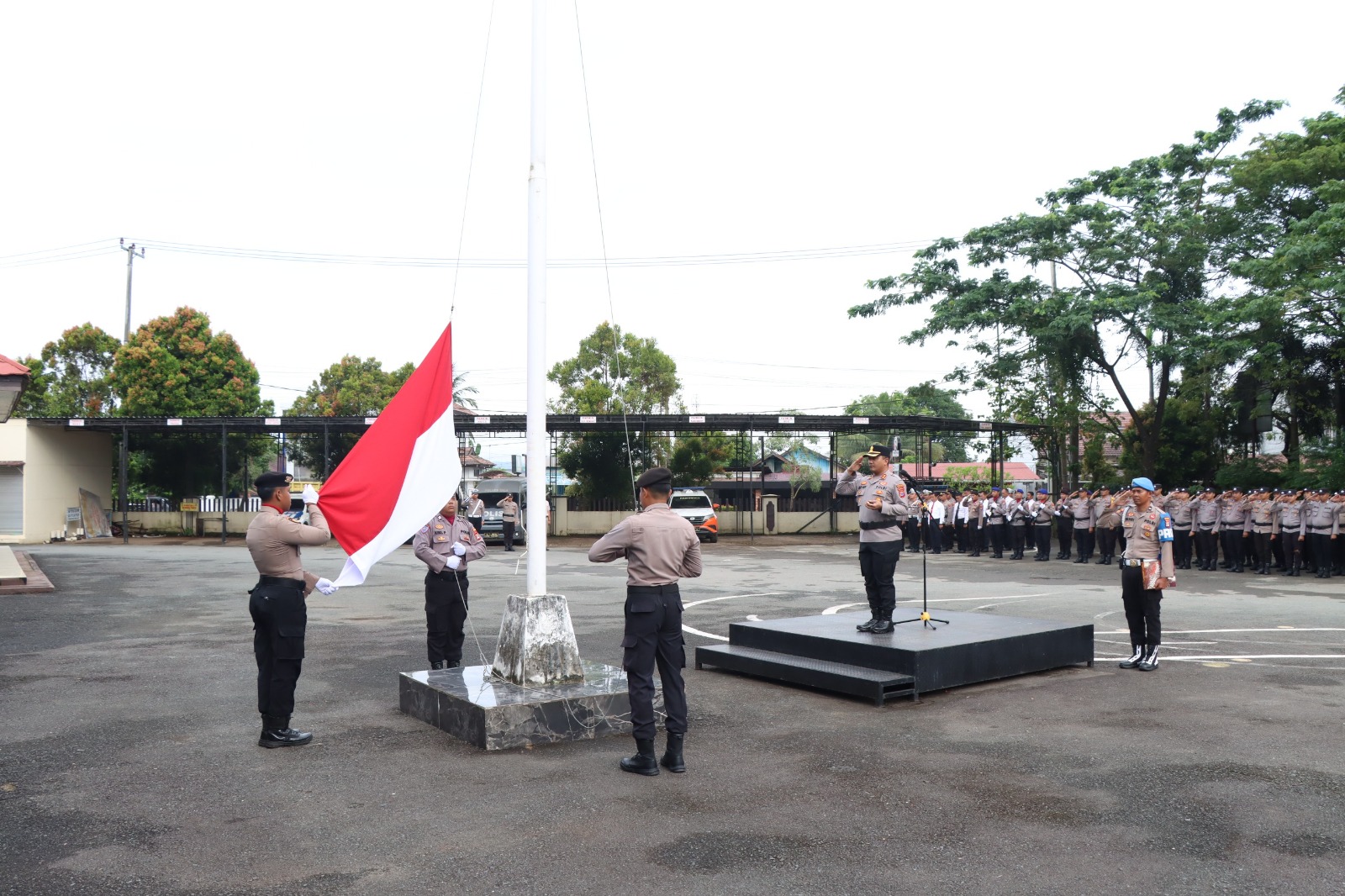 Polres Tanah Laut Gelar Upacara Hari Kesadaran Nasional