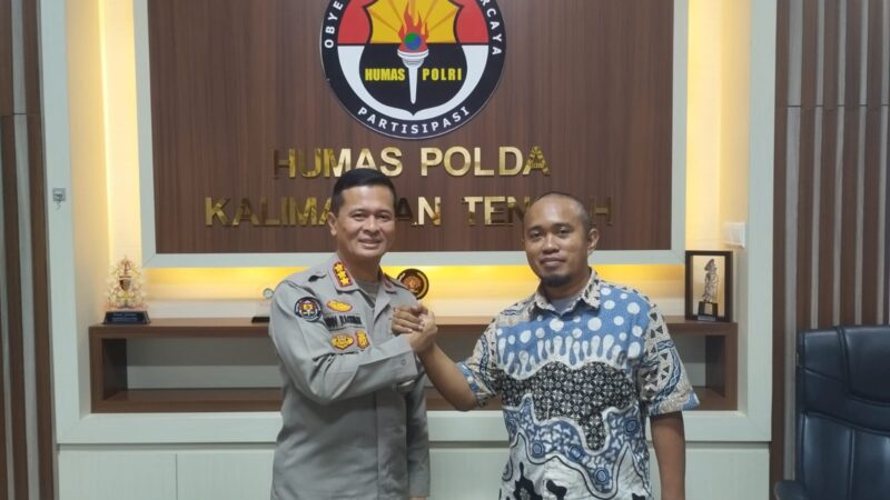Pererat Kemitraan, SMSI Kalteng dan Polda Kalteng Sepakat Bangun Ekosistem Pers yang Sehat