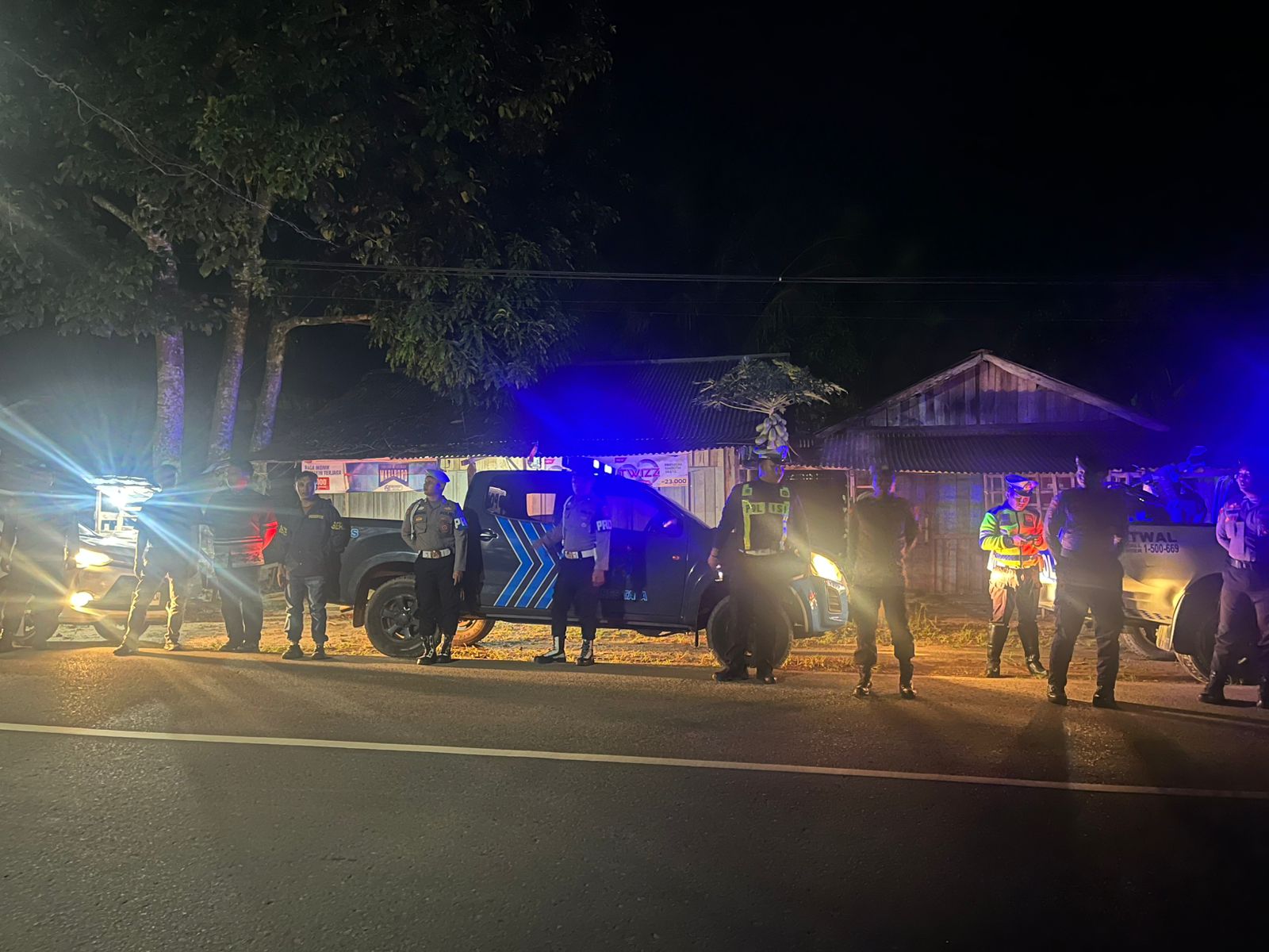 Kapolres Tanah Laut: Patroli Malam Bertujuan Mencegah Aksi Balapan Liar