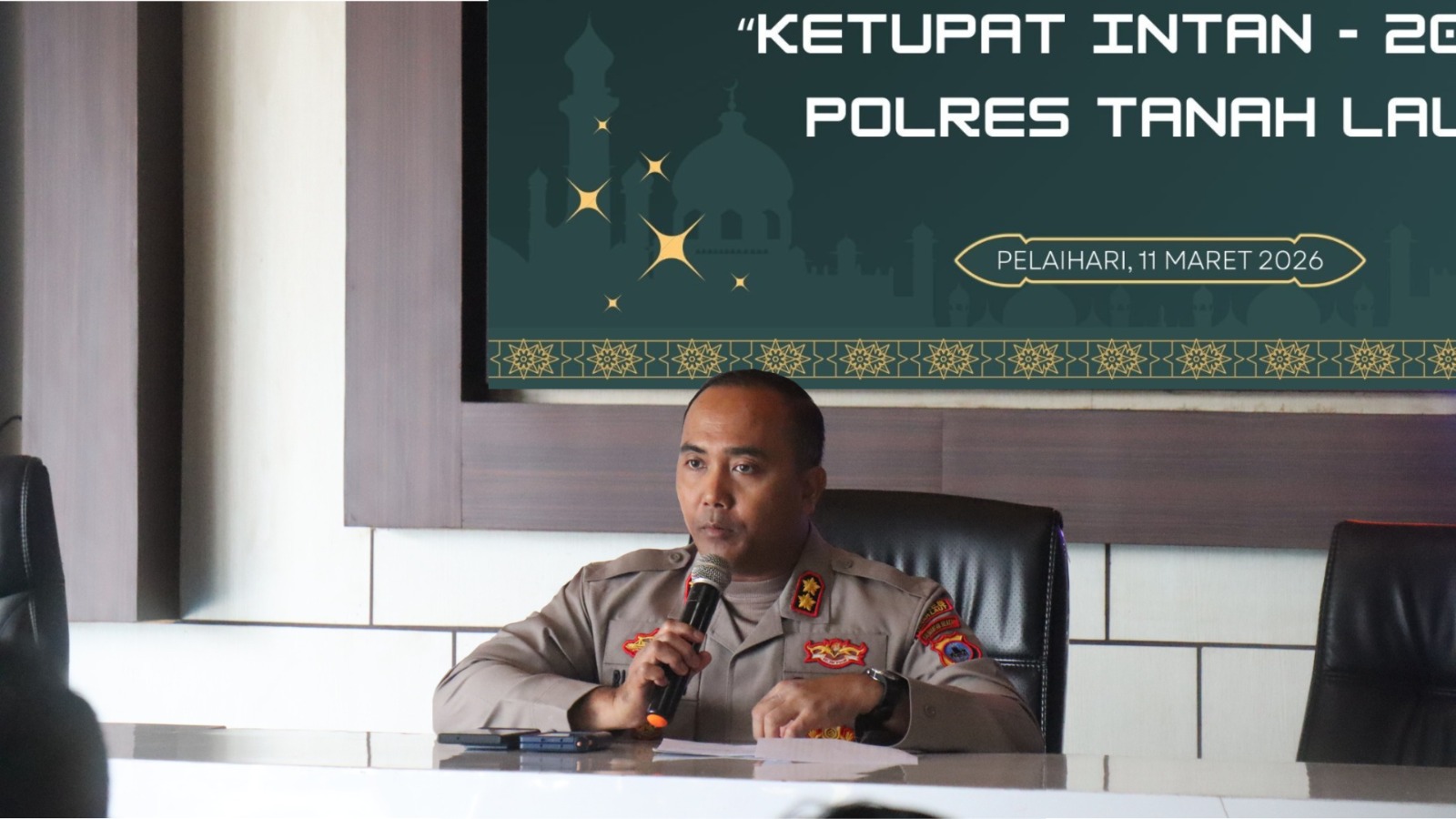 Kapolres Tegaskan Operasi Ketupat Intan 2026 Mencakup Pengamanan di Berbagai Sektor Selama Perayaan Idul Fitri