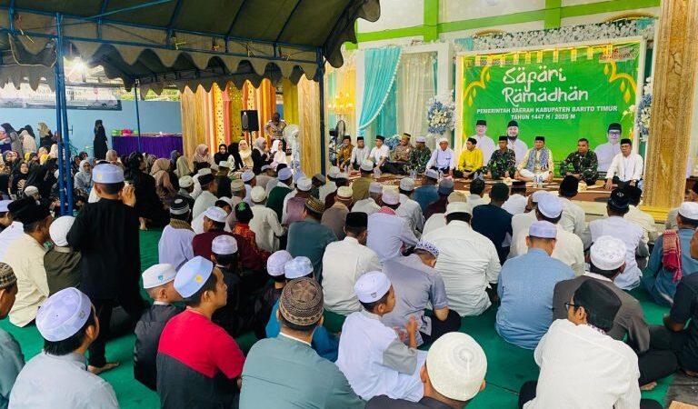 Bupati Muhammad Yamin Safari Ramadan 1447 Hijriah di Masjid Noor Hikmah Desa Magantis