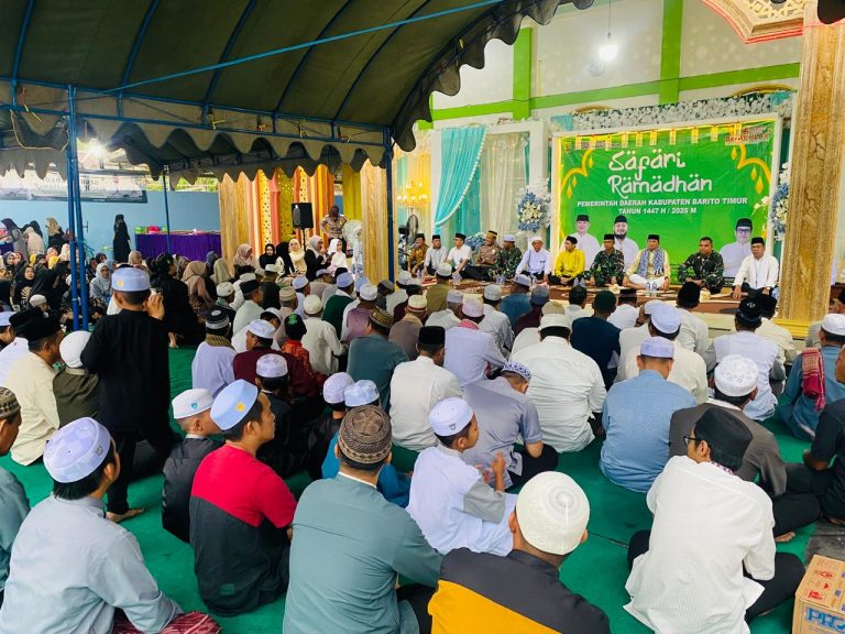 Bupati Muhammad Yamin Safari Ramadan 1447 Hijriah di Masjid Noor Hikmah Desa Magantis