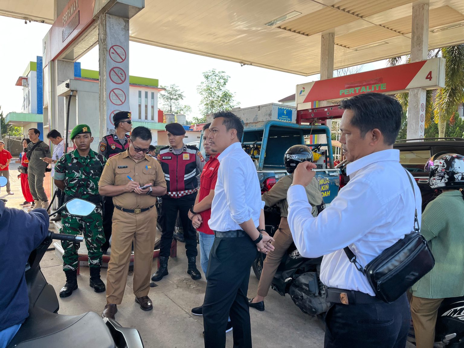 Asisten: Hasil Pemantauan di SPBU Longkang Harga BBM Masih Mengacu Ketentuan Resmi