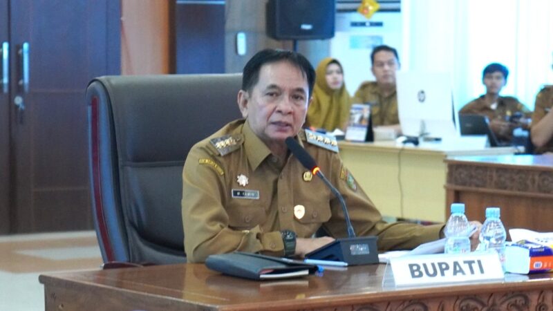 Bupati Muhammad Yamin: Pemanfaatan Aset Daerah Harus Memberikan Manfaat bagi Daerah dan Masyarakat