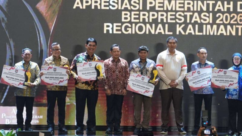 Pemkab Barito Utara Raih Peringkat Pertama Penurunan Pengangguran Se-Kalimantan