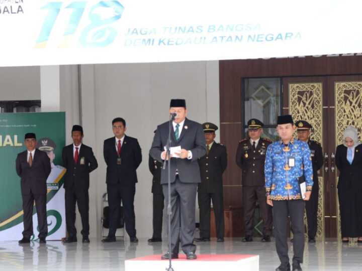 Bupati H Bahrul Ilmi Pimpin Peringatan ke-118 Hari Kebangkitkan Nasional