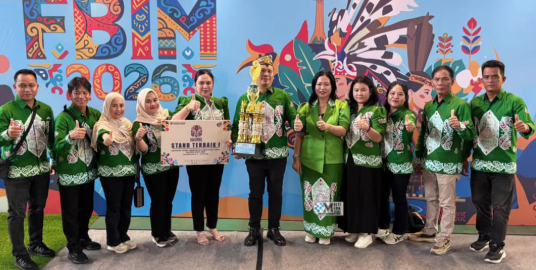 Stand Murung Raya Raih Juara I Terbaik Kalteng Expo 2026