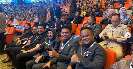 Ketua DPRD Hadiri Rakornas Tahun 2026