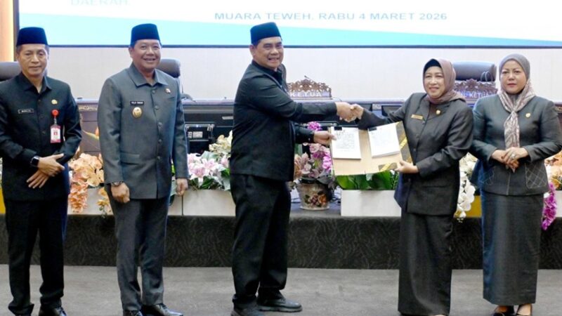 Ketua DPRD Ir. Hj. Mery Rukaini Pimpin Rapat Paripurna III Terkait RPJMD dan Isu Lingkungan