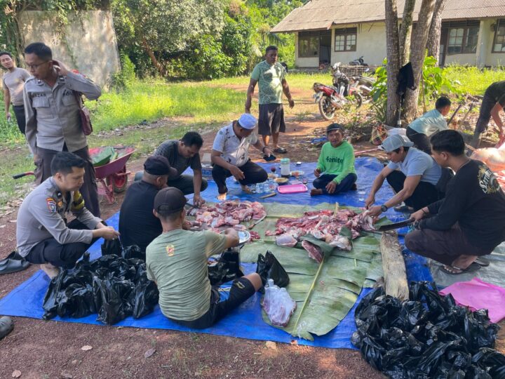 Kapolres AKBP Ricky Boy Siallagan: Kegiatan Qurban Sarana Mempererat Silaturahmi Polri dan Masyarakat