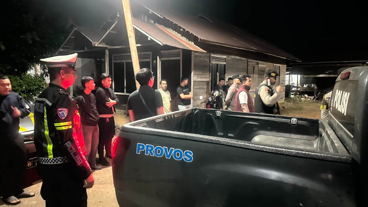 Kapolres Tanah Laut:  Patroli KRYD Upaya Preventif  Jaga Kamtibmas  Aman dan Kondusif