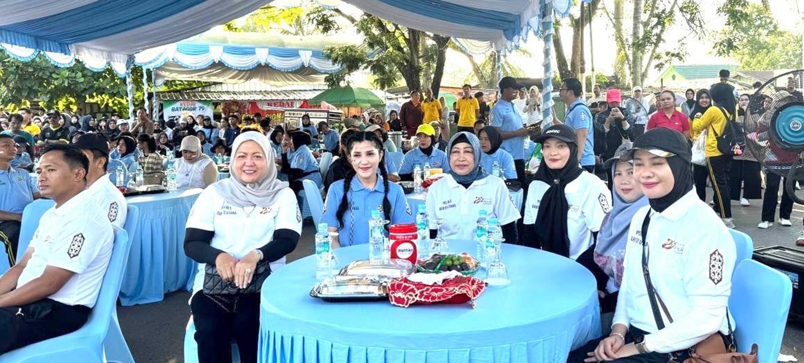 Pimpinan DPRD Barut Hadiri Peringatan Hari Bhayangkara ke-80
