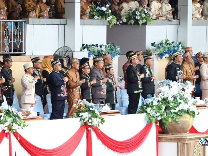 Bupati dan Wabup Mura Hadiri HUT Ke-76 Barito Utara