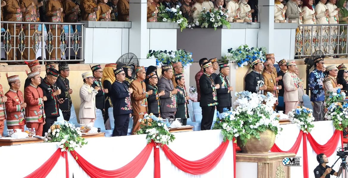 Bupati dan Wabup Mura Hadiri HUT Ke-76 Barito Utara