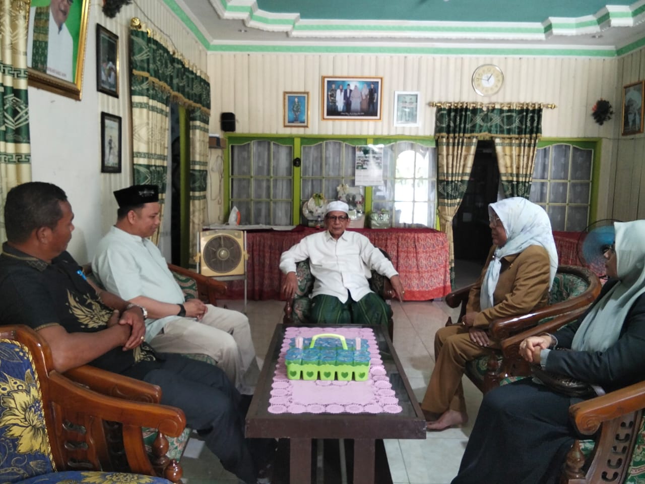 Pengurus PKB Kapuas Silahturahmi ke Ketua PCNU Kapuas