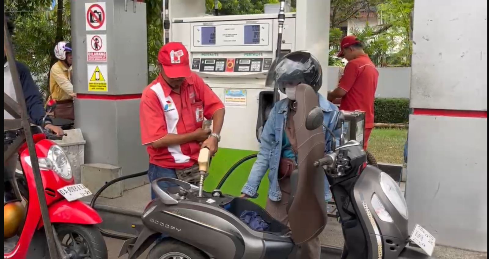 Perubahan Desain Totem SPBU, Pertamina Pastikan Penyaluran Pertalite di Kalsel Normal