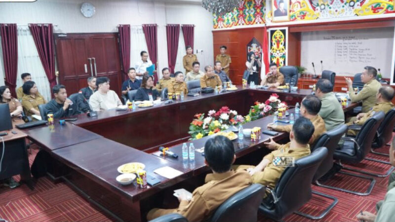 Panitia Gelar Rapat Pemantapan Hari Jadi ke-24 Kabupaten Murung Raya