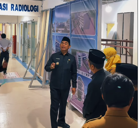 Bupati H Shalahuddin Sidak ke RSUD Muara Teweh