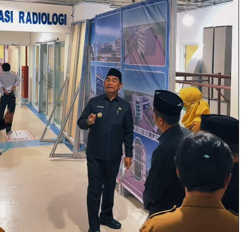 Bupati H Shalahuddin Sidak ke RSUD Muara Teweh