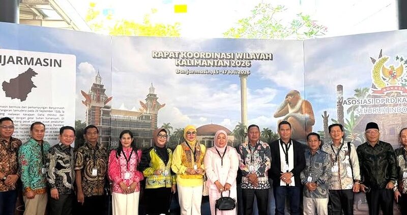 Pimpinan dan Anggota DPRD Barut Hadiri Rakorwil ADKASI se-Kalimantan di Banjarmasin