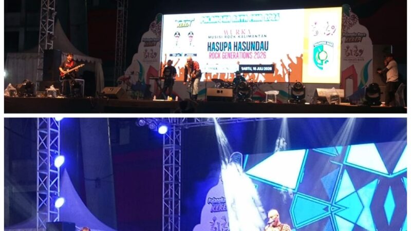 DATE 5758 Band Tampil Memukau di Panggung Hasupa Hasundau Rock Generations 2026