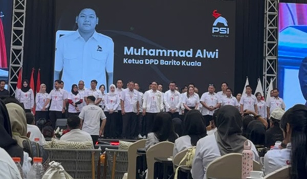 Kaesang Pangarep Puji Sosok Muda Muhammad Alwi, DPC PSI Batola Optimis Rebut 5 Kursi