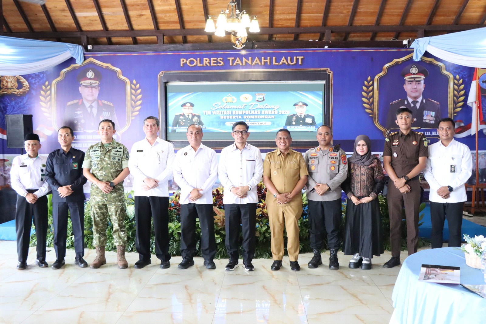 Tim Kompolnas Award 2026 Lakukan Penilaian ke Polres Tanah Laut 