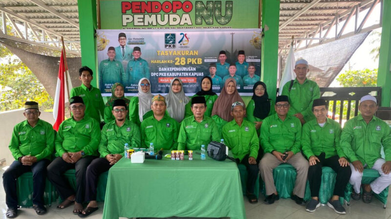 DPC PKB Kapuas Gelar Tasyakuran Harlah ke-28 PKB
