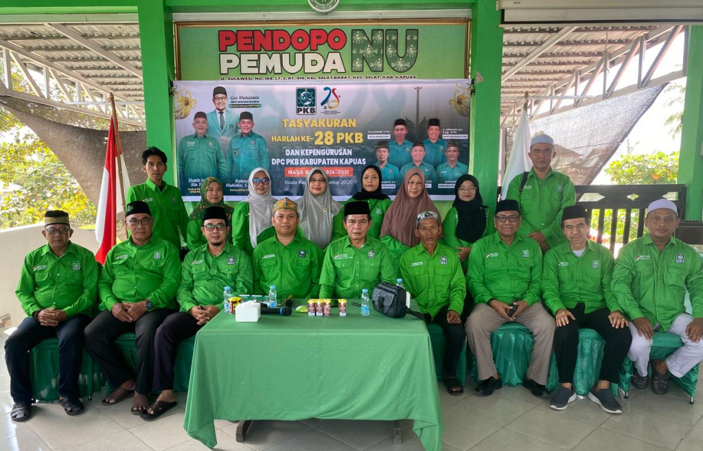DPC PKB Kapuas Gelar Tasyakuran Harlah ke-28 PKB