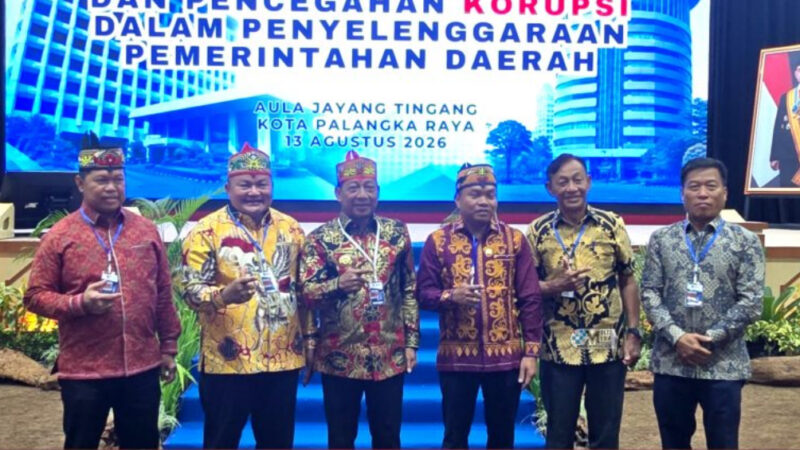 Bupati Heriyus Ikuti Rakor Penguatan Integritas dan Pencegahan Korupsi se-Kalimantan