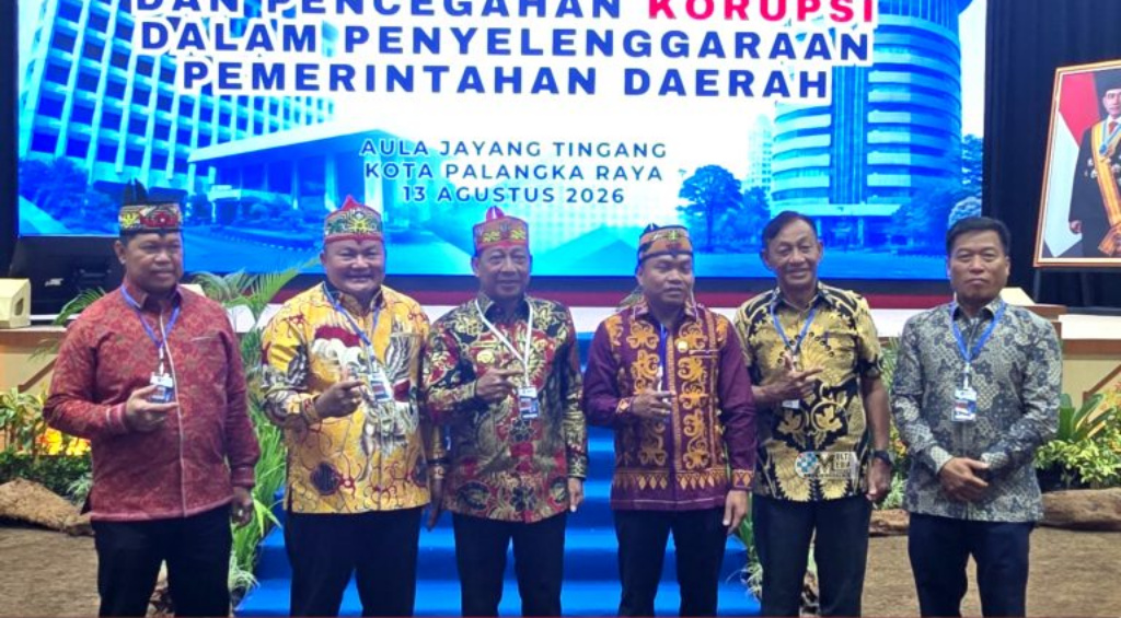 Bupati Heriyus Ikuti Rakor Penguatan Integritas dan Pencegahan Korupsi se-Kalimantan