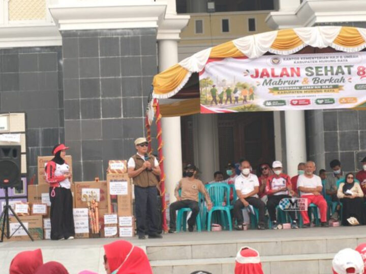 Bupati Heriyus: Jalan Sehat Mabrur dan Berkah Momentum Meningkatkan Kesadaran Menjaga Kesehatan