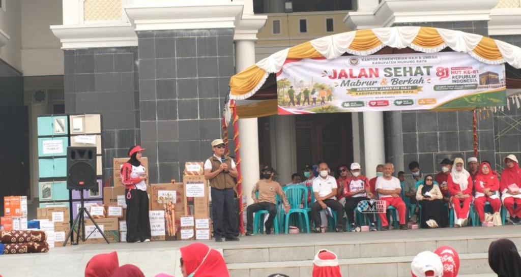 Bupati Heriyus: Jalan Sehat Mabrur dan Berkah Momentum Meningkatkan Kesadaran Menjaga Kesehatan
