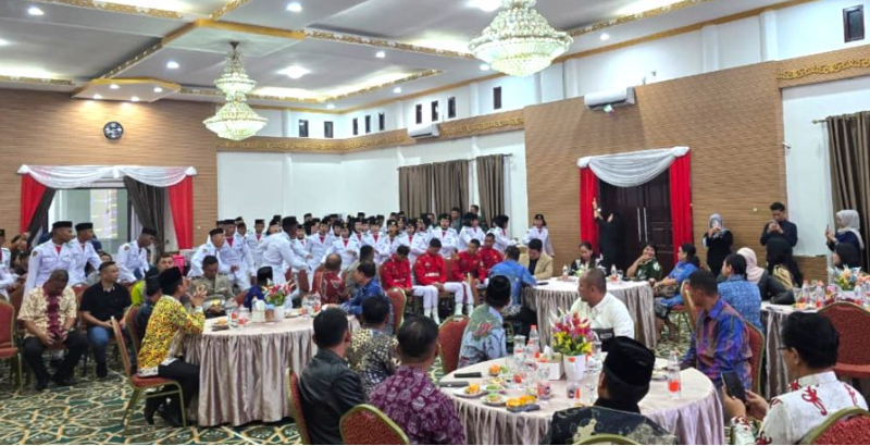 Bupati Heriyus Bangga Semangat Ditunjukan Para Anggota Paskibraka