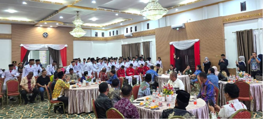 Bupati Heriyus Bangga Semangat Ditunjukan Para Anggota Paskibraka