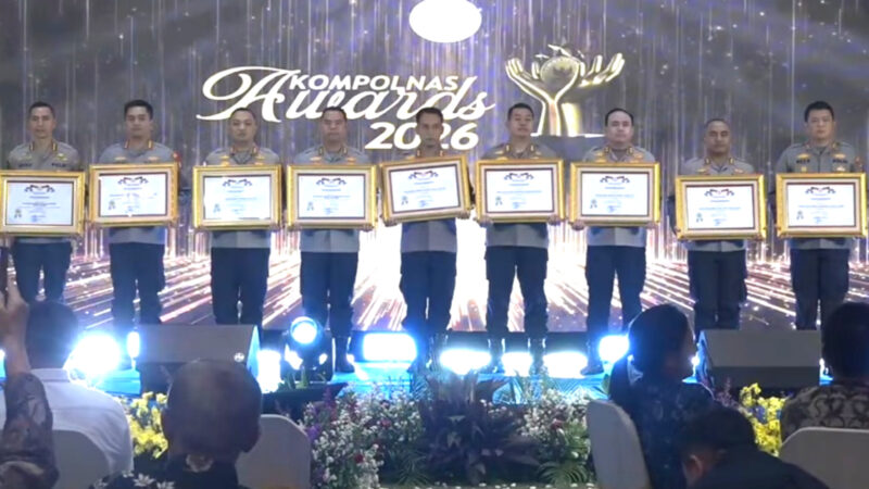 Polres Tanah Laut Raih Lima Besar Kompolnas Awards 2026