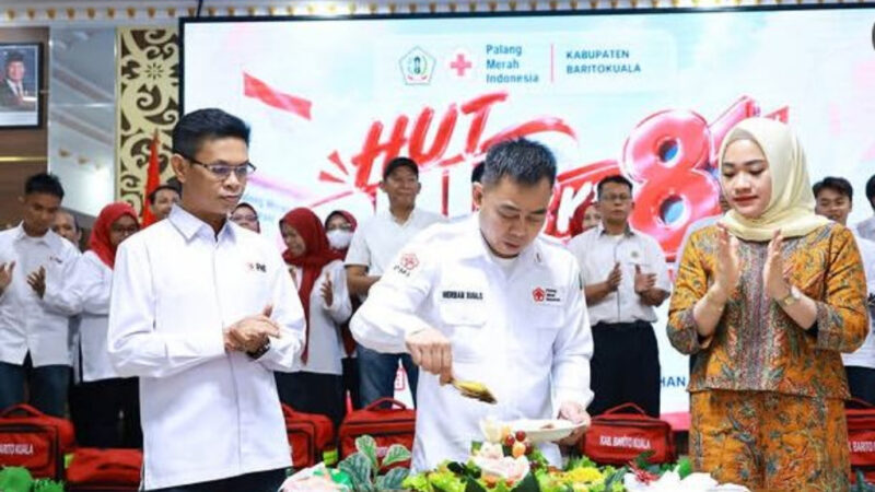 Wabup H Herman Susilo Ajak Seluruh Komponen PMI Bantu Warga Alami Kesusahan