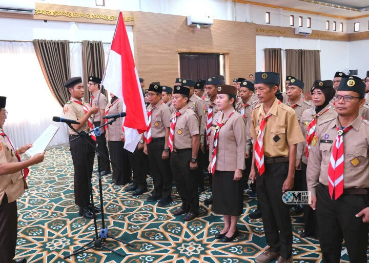 Bupati Heriyus Berharap Kepengurusan Kwarcab Pramuka Mura Mampu Meningkatkan Eksistensi di Masyarakat